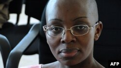 Le leader de l'opposition Victoire Ingabire, le 10 novembre 2011. 