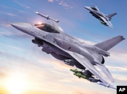 L3Harris Technologies公司將為多用途F-16戰機提供下一代電子作戰系統。（藝術加工圖，由洛克希德·馬丁公司提供。