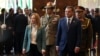 La Première ministre italienne Giorgia Meloni en visite à Tripoli