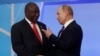 Архівне фото: президент Росії Путін та президент Південної Африки Сиріл Рамафоса в 2019 році