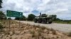 Patrulha militar em Palma, Cabo Delgado