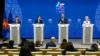 ASEAN and EU leaders hold a press conference during the EU-ASEAN (Association of Southeast Asian Nations) summit at the European Council headquarters in Brussels on December 14, 2022.