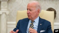 Фото: президент США Джо Байден в Білому домі, 16 вересня 2022 року. (AP Photo/Alex Brandon)