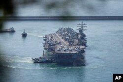 美國海軍羅納德·里根號航母（2022年9月23日）