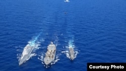 多國海軍參與2022年環太平洋軍事演習(RIMPAC 2022)。
