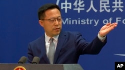 中國外交部發言人趙立堅