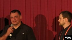 Геннадий Мохненко и Стив Хувер. Нью-Йорк, 2015 г.
Photo: Oleg Sulkin