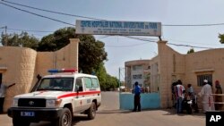 L'hôpital universitaire de Fann, à Dakar, Sénégal, vendredi 29 août 2014. (AP Photo / Jane Hahn)