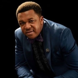 Francis Duru, acteur Nigérian du Nollywood, à Abuja, le 9 juin 2020. (VOA/Gilbert Tamba)