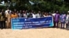 Fin d'une semaine de sensibilisation sur la gouvernance foncière inclusive en milieu rurale, à Cotonou, Bénin, le 31 juillet 2020. (VOA/Ginette Fleure Adandé)