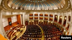 位於羅馬尼亞首都布加勒斯特的議會大廳。