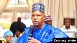 Kashim Shettima, ancien gouverneur et actuel sénateur de l'État de Borno.
