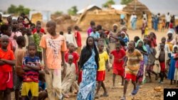 Camp de réfugiés nigérians fuyant Boko Haram, Minawao, Extrême-nord du Cameroon, le 18 avril 2016. (AP Photo/Andrew Harnik)