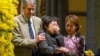On Australia's national day of mourning for victims of downed Malaysia Airlines flight MH-17, a relative grieves during a service at St. Patrick’s Cathedral in Melbourne Aug. 7, 2014. 