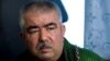 FILE - Abdul Rashid Dostum, who now is Afghanistan's first vice president, speaks during an interview with Reuters in Shibergan, in northern Afghanistan, Aug. 19, 2009. 