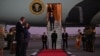 Rais wa Marekani Joe Biden akiwasili Luanda, Angola, Disemba 2, 2024.
