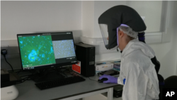 Britain lab Omicron testing