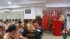 NLD ရုံးချုပ်တွင် ကျင်းပသည့် ပါတီ ဒုတိယဗဟိုကော်မတီ တတိယအကြိမ်မြောက် ပုံမှန်အစည်းအဝေး။ (စက်တင်ဘာ ၂၁၊ ၂၀၁၉၊ ဓာတ်ပုံ-NLD)