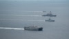 美英海軍南中國海聯合演習確保自由航行