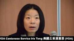 香港大學公民社會與治理研究中心主任李詠怡 (攝影﹕美國之音湯惠芸)