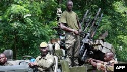 Des soldats ivoiriens