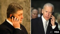 Петро Порошенко та Джо Байден