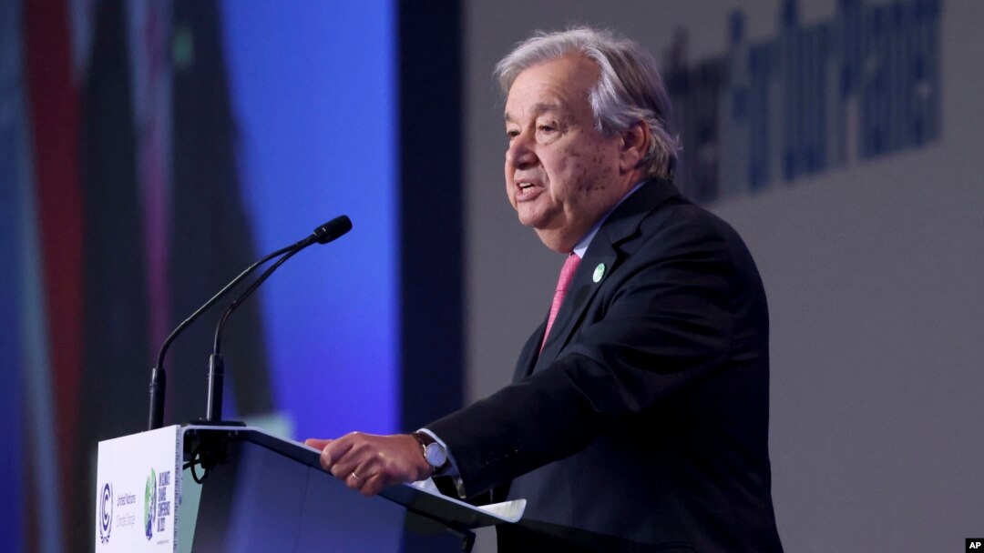 ကုလသမဂ္ဂ အတွင်းရေးမှူးချုပ် Antonio Guterres