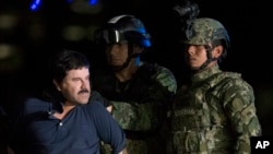 Joaquin "El Chapo" Guzman à Mexico, le 8 janvier 2016 