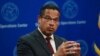 Le procureur général du Minnesota, Keith Ellison, lors d'une conférence de presse à St Paul (Minnesota) sur l'enquête relative à la mort de George Floyd. (Photo: AP)