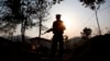  A Kachin Independence army rebel stands at frontline outpost facing no man's land in Lawa Yang, outside of Laiza, the armed group's headquarters in northern Kachin state, Myanmar, March 20, 2018. The war between Myanmar’s government forces and the Kachins is one of the longest-running wars on Earth, and it has intensified dramatically in recent months, with at least 10,000 people been displaced since January alone, according to the United Nations.