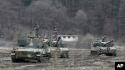 美國和南韓目前在靠近北韓邊境附近的坡州市進行年度軍事演習。