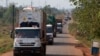 Bangui accueille un convoi commercial après plusieurs semaines de blocus