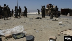 حدود دو ماه پیش طالبان ولسوالی قلعۀ زال را تصرف کرده بودند