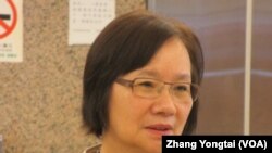 國民黨立委羅淑蕾(美國之音張永泰拍攝)