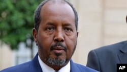 Le président Hassan Cheikh Mohamoud (AP)