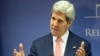 U.S. Secretary of State John Kerry speaks during a joint press conference with Brazil's Foreign Minister Antonio Patriota at Itamary Palace in Brasilia, Aug. 13, 2013. 