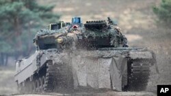 Танк Leopard 2, Німеччина, архівне фото. AP Photo/Martin Meissner