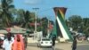 Monumento da Emulação socialista na cidade de Pemba, província de Cabo Delgado