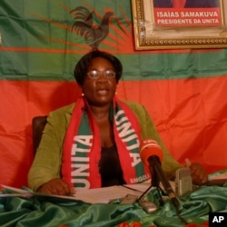 Amérlia Judite, secretária da UNITA na Huíla