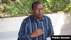 Le chef de la Cnared, coalition d'opposition burundaise, Léonard Nyangoma.