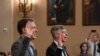 William Taylor, ancien ambassadeur en Ukraine qui est désormais chargé d’affaires à Kiev, et George Kent, secrétaire d’Etat adjoint chargé des affaires européennes et eurasiennes, ont été entendus mercredi. (AP Photo/J. Scott Applewhite)