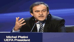 Michel Platini, president sortant de l'UEFA