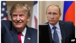 Президенти Трамп і Путін