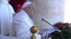 Pour Noël, le pape lance un appel à la paix dans le monde
