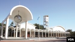 Le parlement du Botswana, le 18 juillet 2009. 