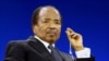 Le président camerounais Paul Biya au Forum de Paris pour la paix, en France, le 12 novembre 2019. REUTERS / Charles Platiau