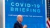 Presidente Joe Biden em reujnião virtual com a equioa de trabalho da Covid-19, Washington, 4 de Janeiro de 2022