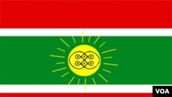 Bandeira do Movimento Protectorado das Lundas Tchokwe