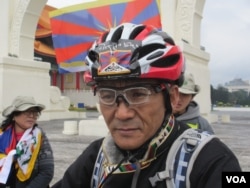 西藏台灣人權連線發起人扎西慈仁（美國之音張永泰拍攝）
