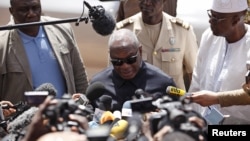 Ibrahim Boubacar Keïta, président du Mali, à Bamako, au Mali, 21 novembre 2015.